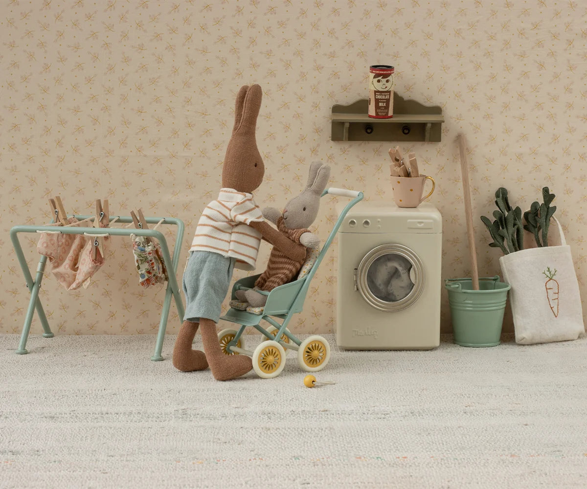 Maileg Washing Machine Minature Bunny Size