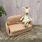 Maileg Pink Spotty Sofa Bed