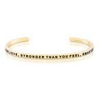 Gold MantraBand