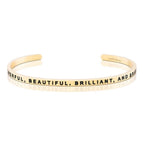 Gold MantraBand