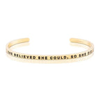 Gold MantraBand