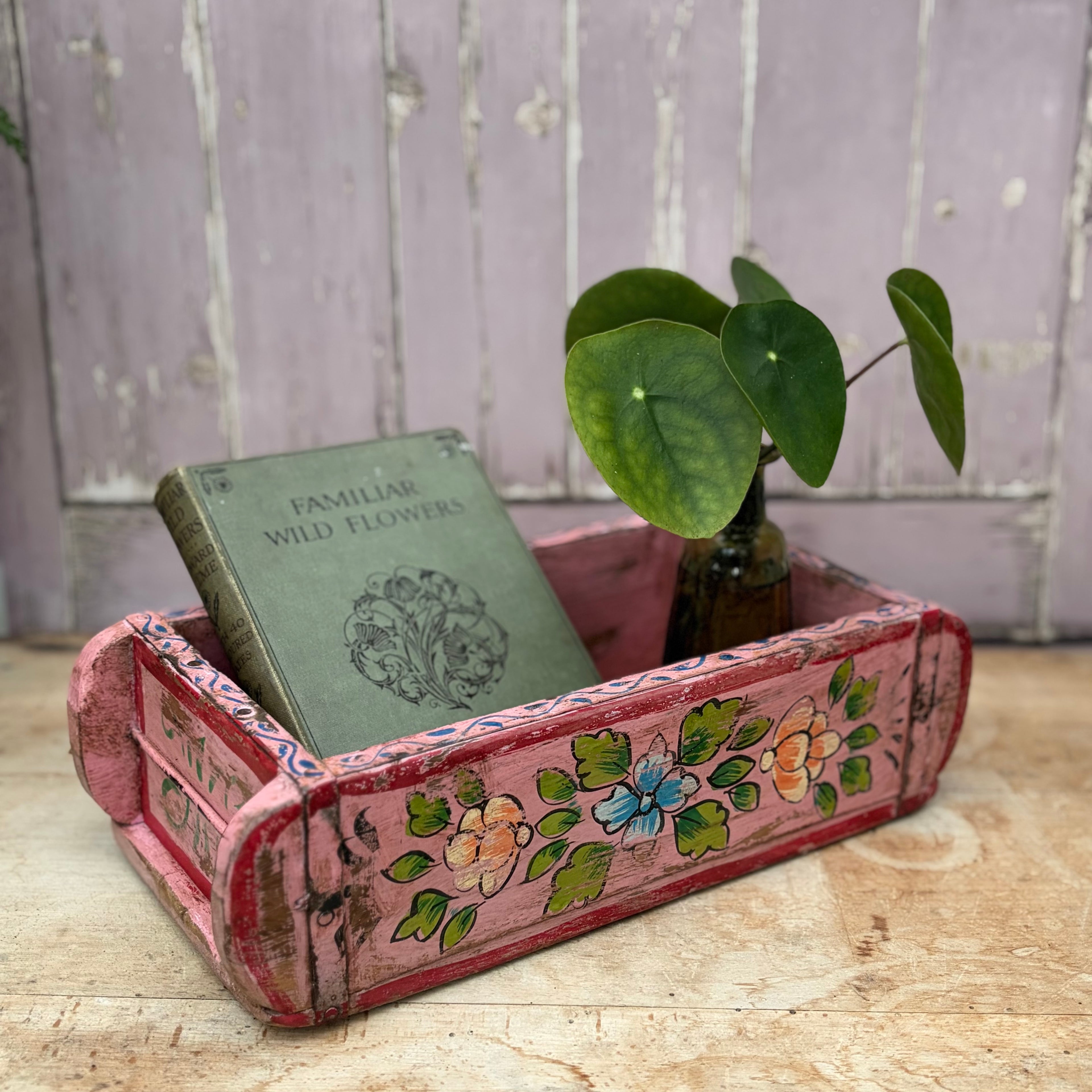 Hand Painted Brick Mould Storage Box