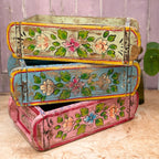 Hand Painted Brick Mould Storage Box