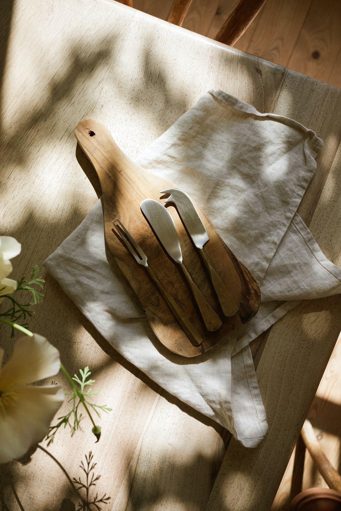 Vintage Style Cheese & Pickle Set