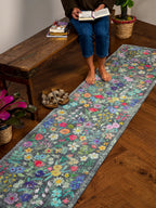 Natural Life Chenille Wildflower Runner
