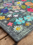 Natural Life Chenille Wildflower Runner
