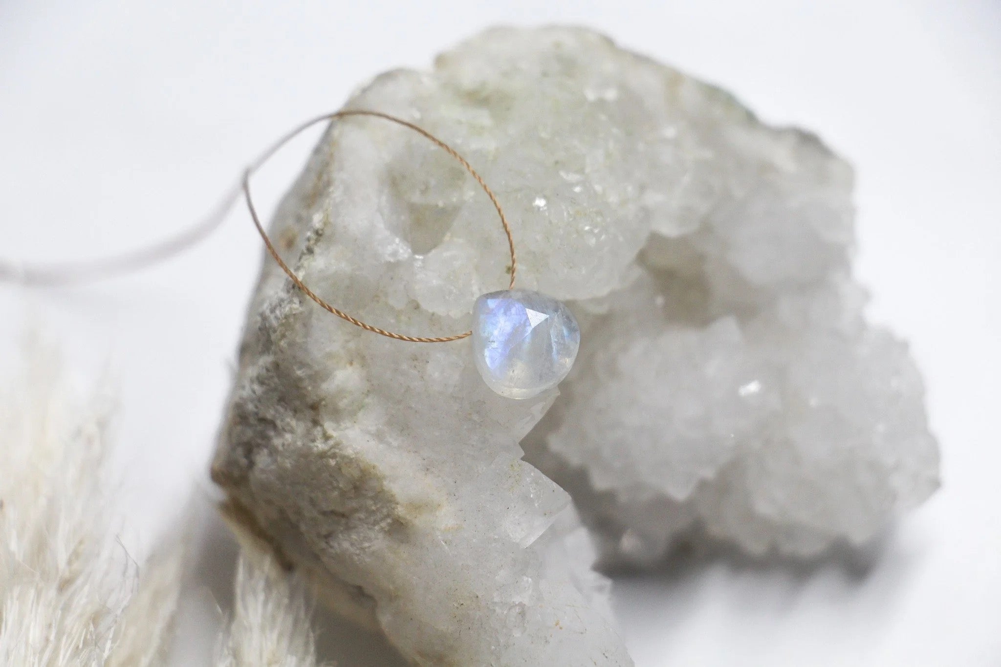 Olive May Semi Precious Stone Briolette Necklace