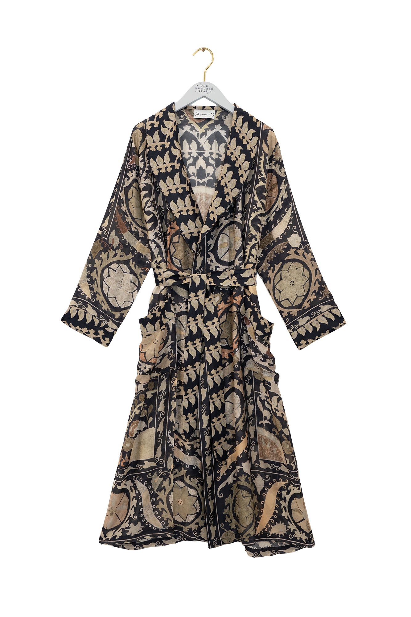 One Hundred Stars Gown Susani Charcoal