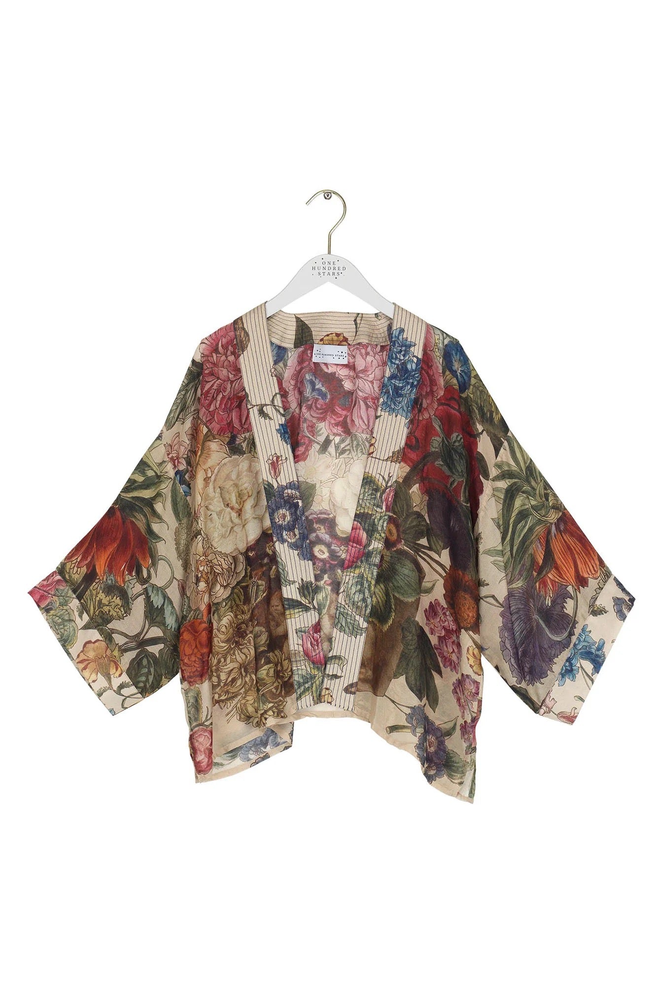 One Hundred Stars Kimono Primula Stone