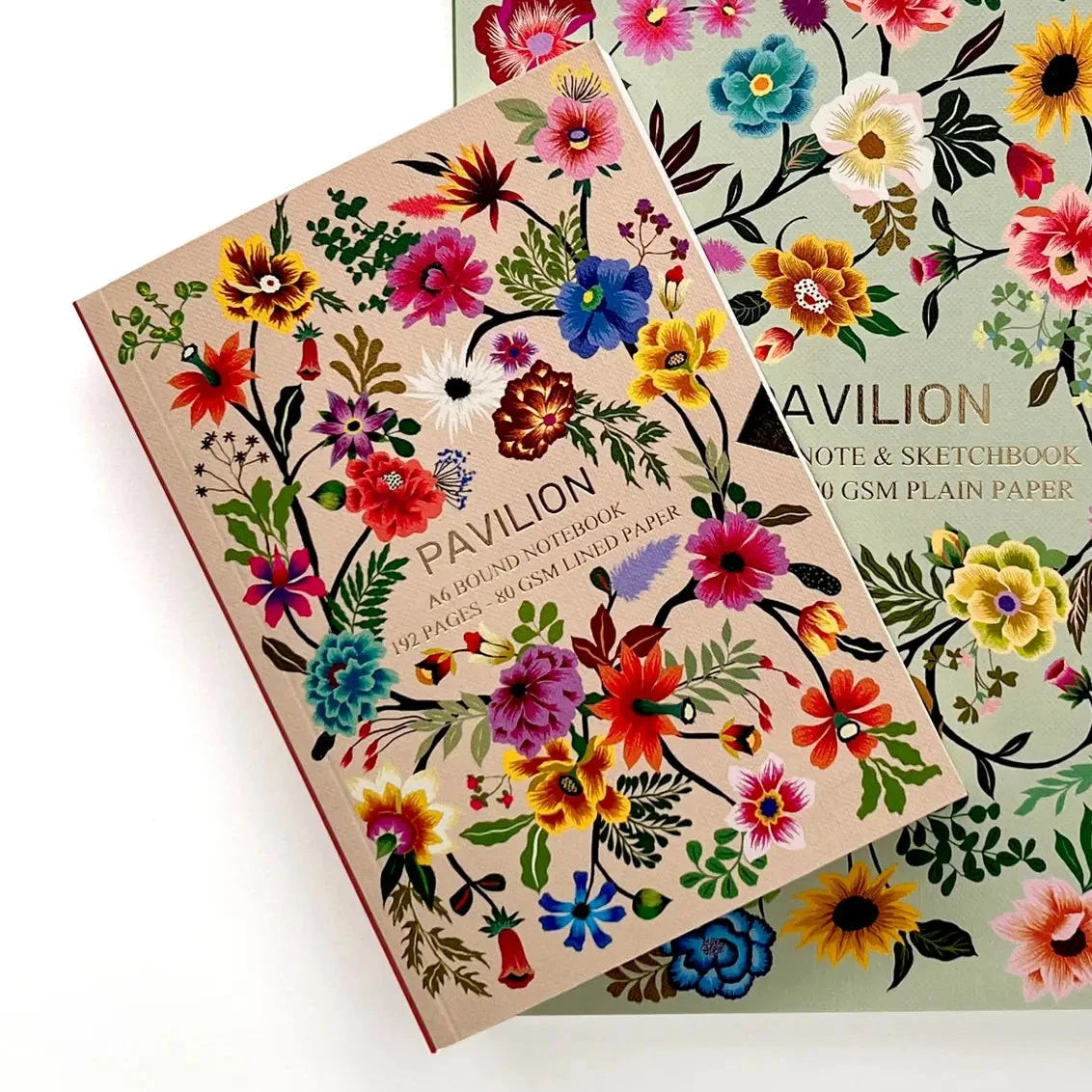 Tree of Life A6 Floral Foiled Notebook