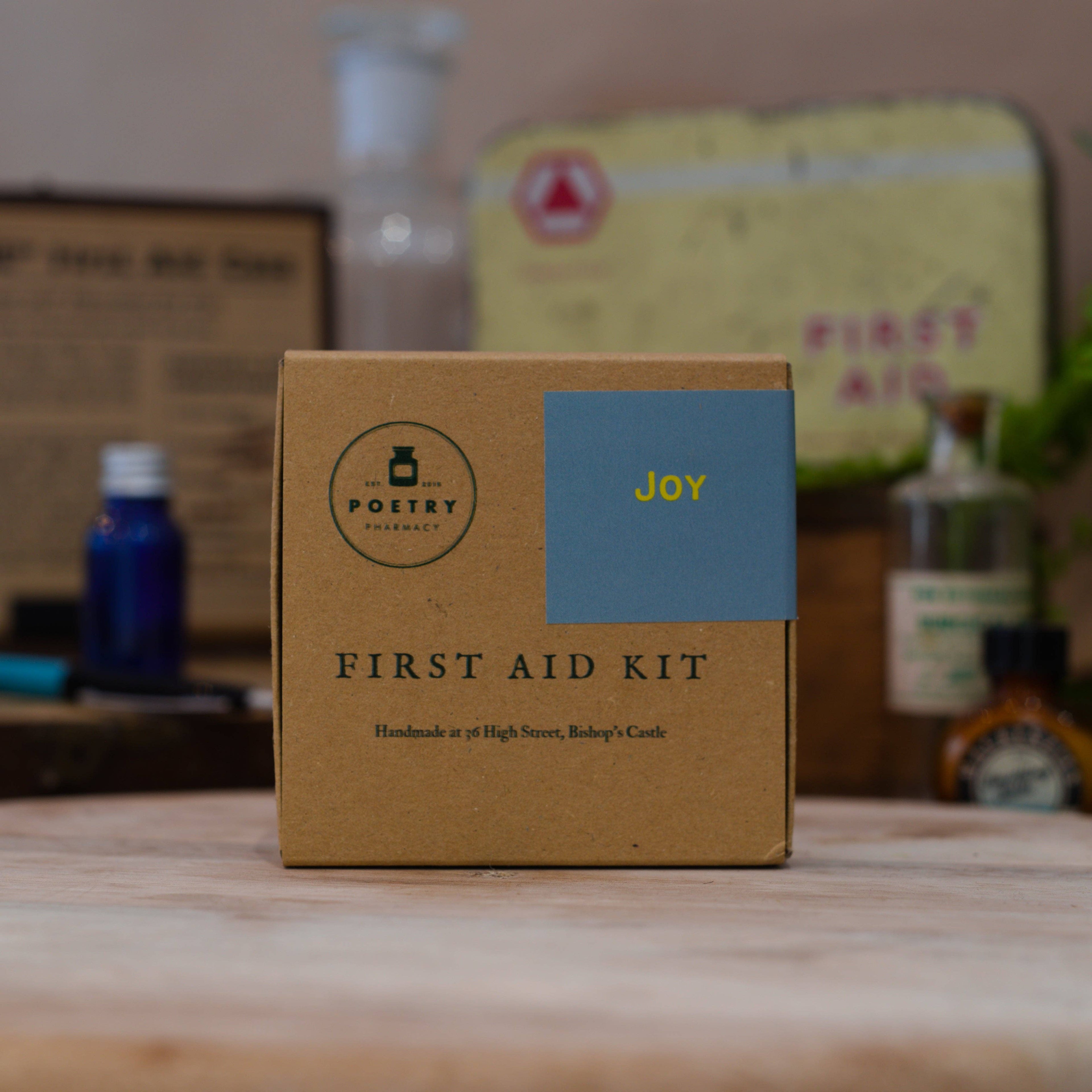 Poetry Pharmacy - First Aid Kit - Joy