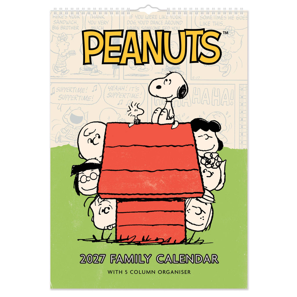 Peanuts 2027 Family Calendar