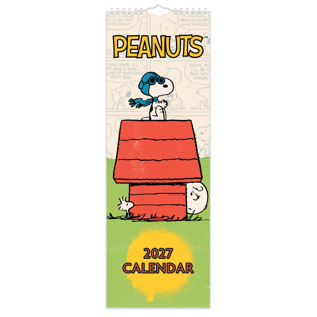 Peanuts 2027 Slim Calendar