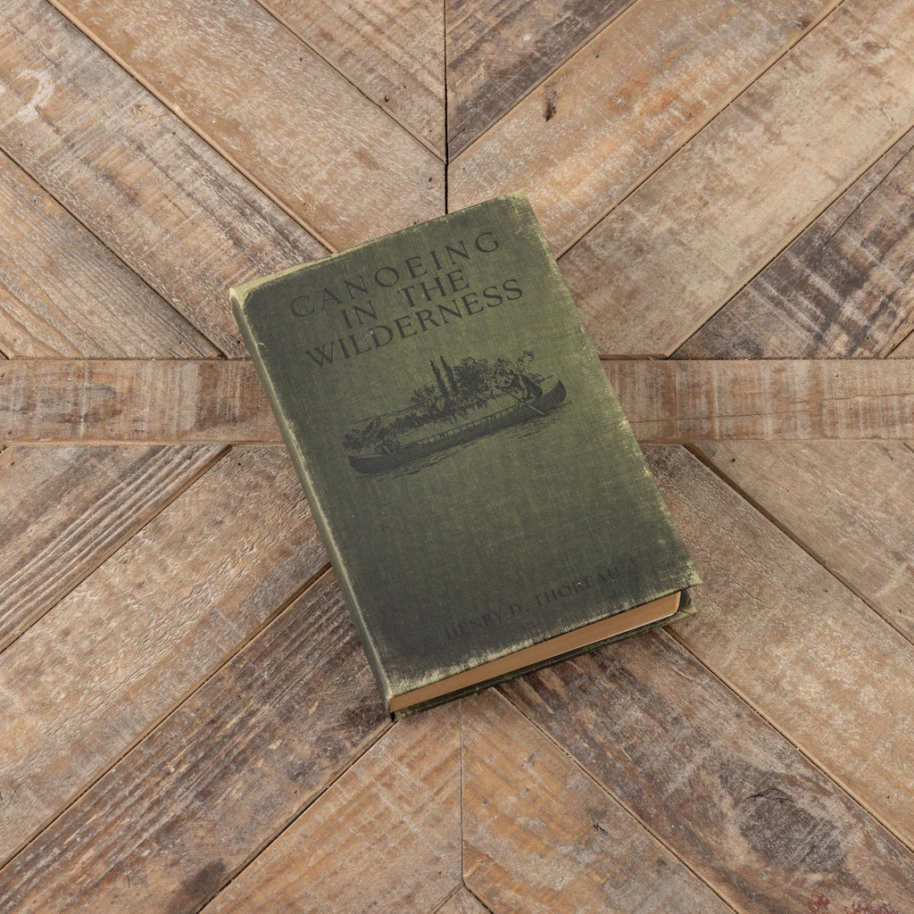 Vintage Book  Journal ~  Canoeing