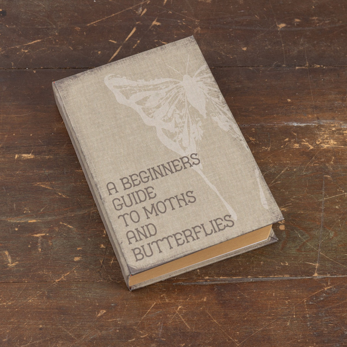 Vintage Book Journal ~ A Beginner's Guide to Moths & Butterflies