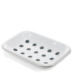 White Enamel Soap Dish