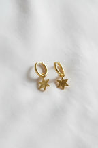 Roake Studio - Fallen Star Gold Charm Earrings