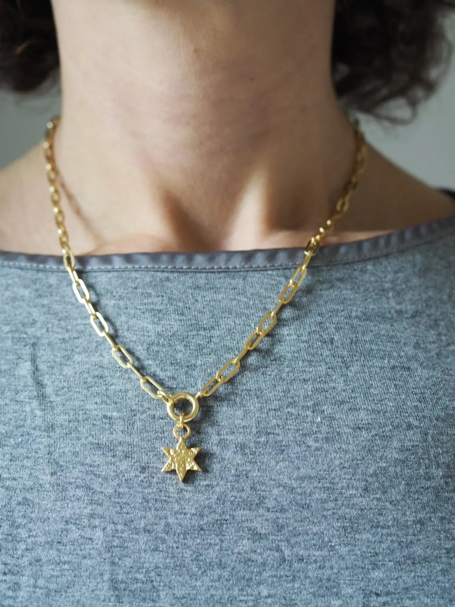 Roake Studio - Fallen Star Gold Plated Charm Necklace