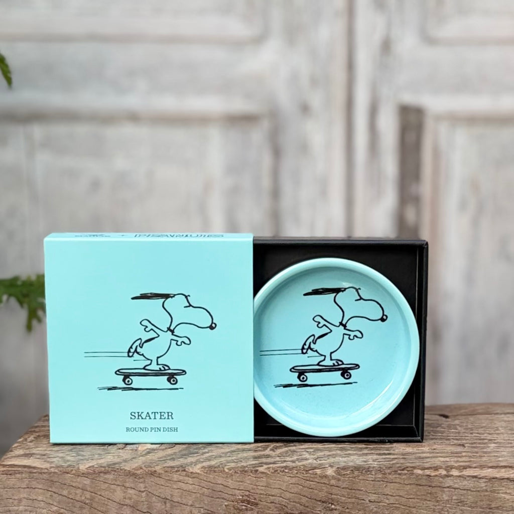 Snoopy Pin Dish ~ Skater