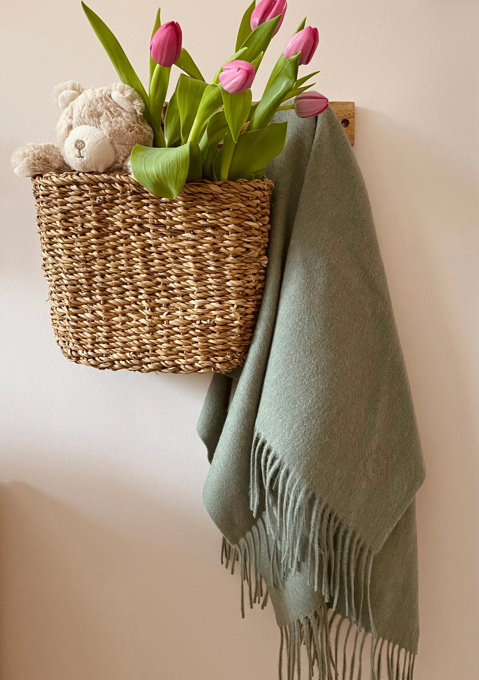 Lambswool Baby Blanket