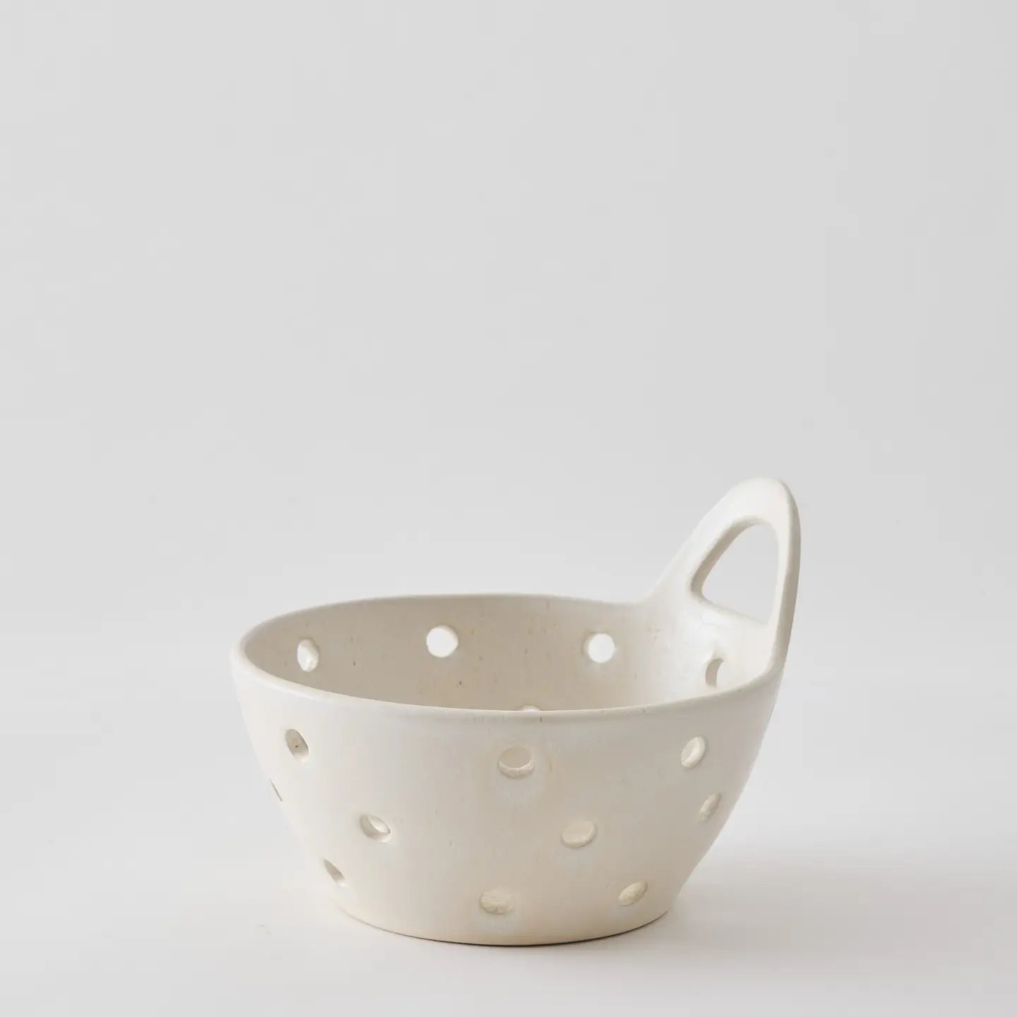 Stoneware Colander Bowl