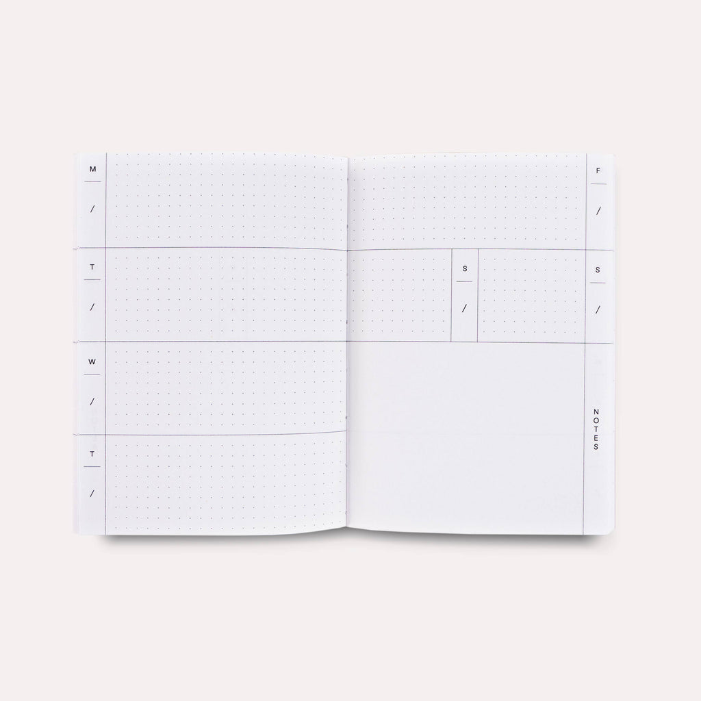 The Completist ~ Fete Pocket Undated Weekly Planner