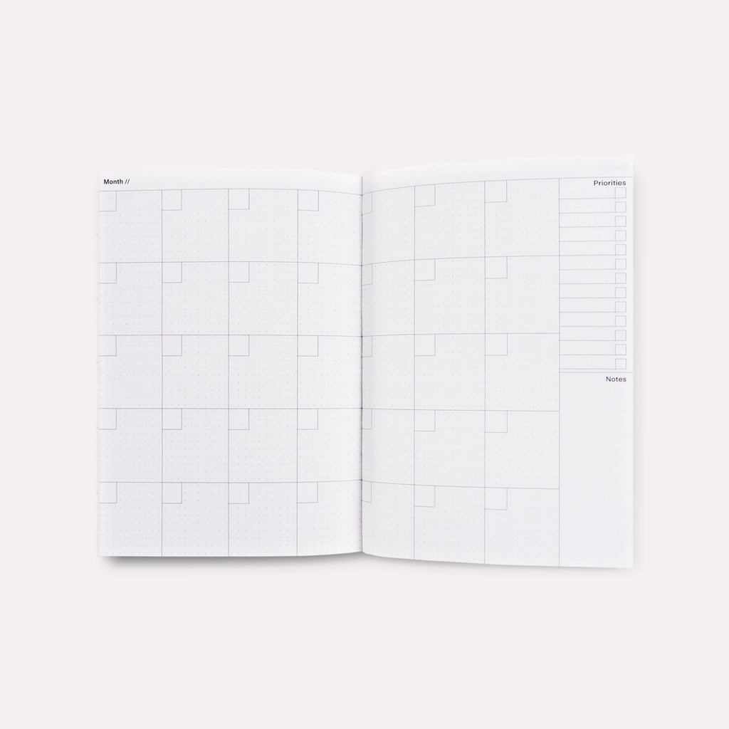 The Completist ~ Fete Pocket Undated Weekly Planner