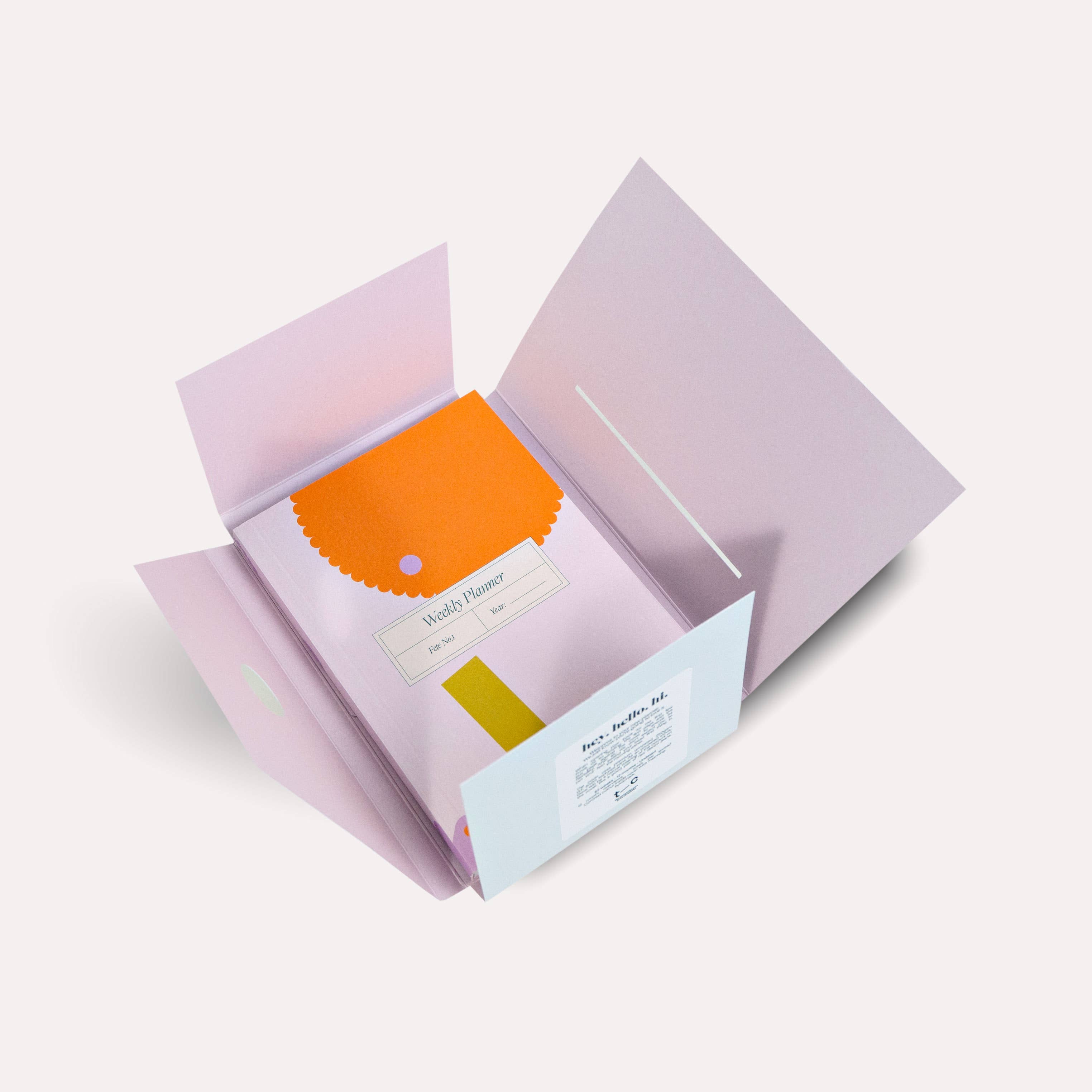 The Completist ~ Fete Pocket Undated Weekly Planner