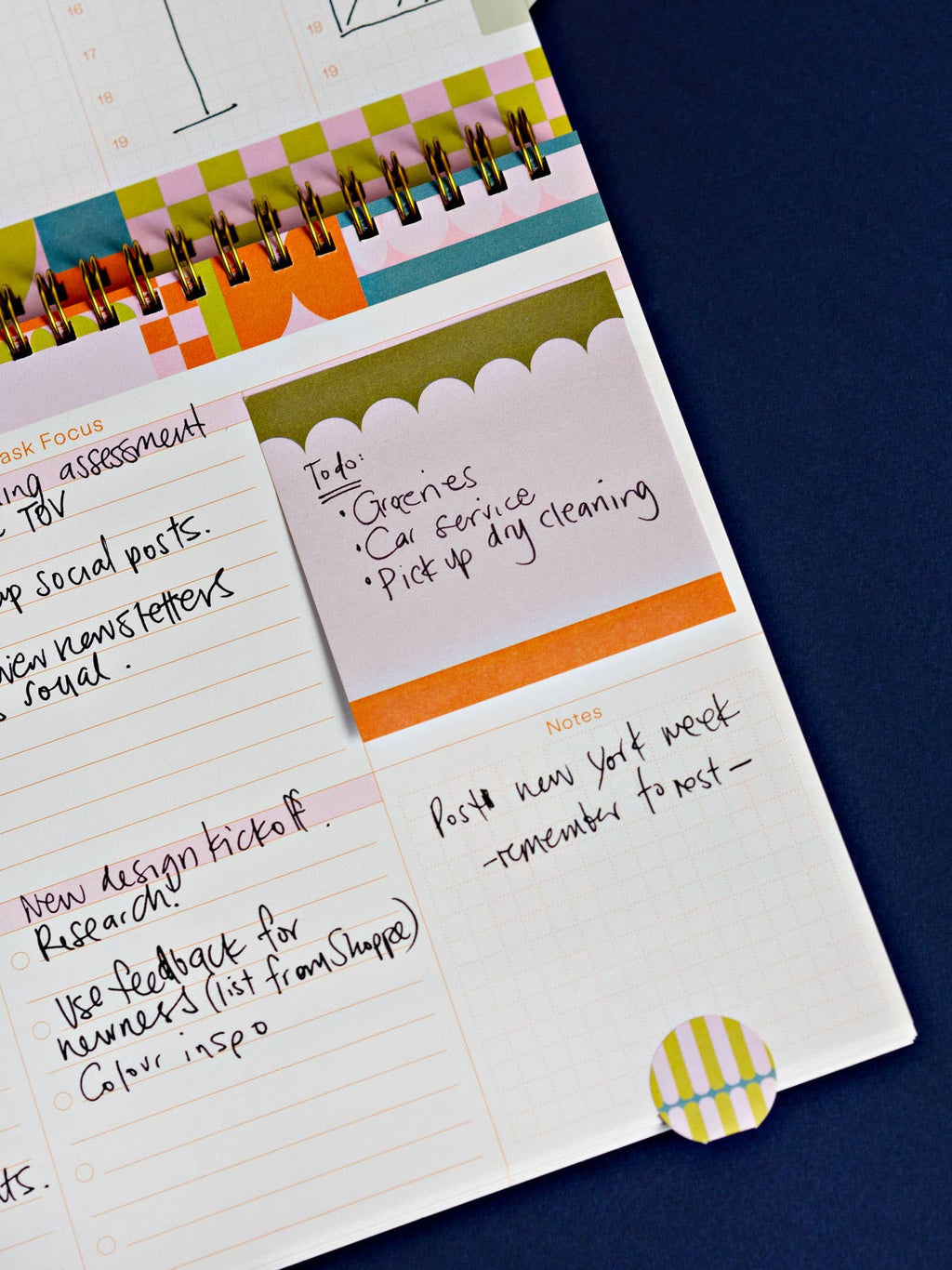 The Completist ~ Ginger Sticky Notes