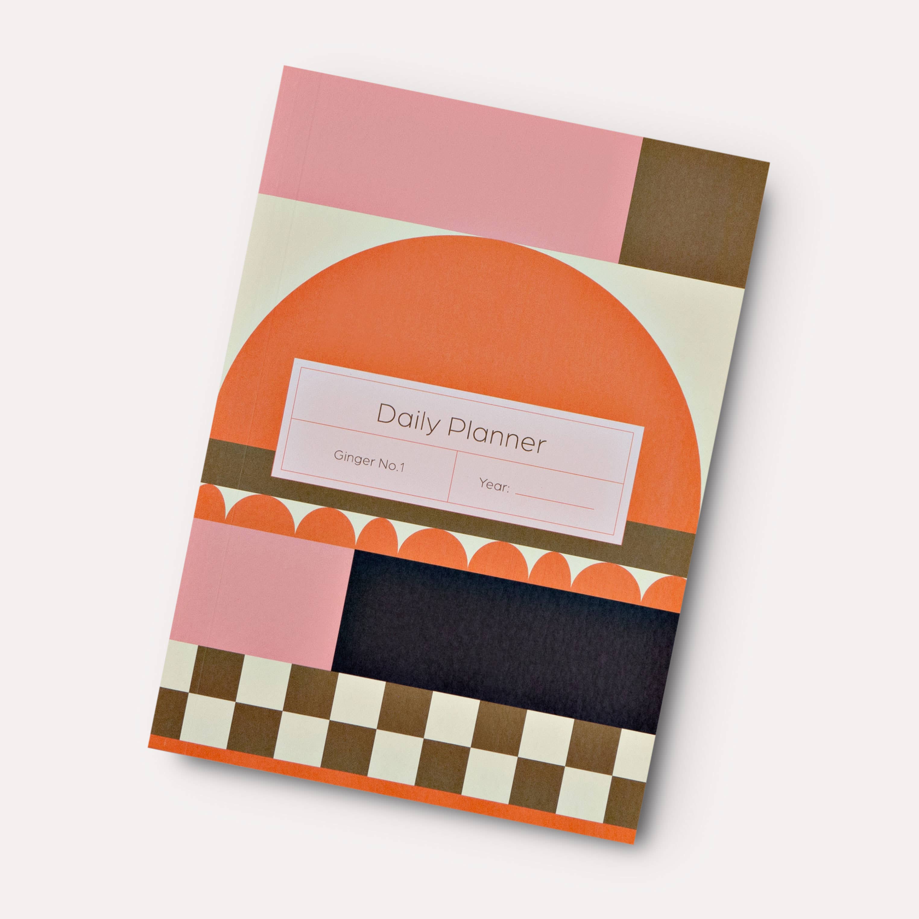 The Completist ~ Ginger Undated Daily Planner Book