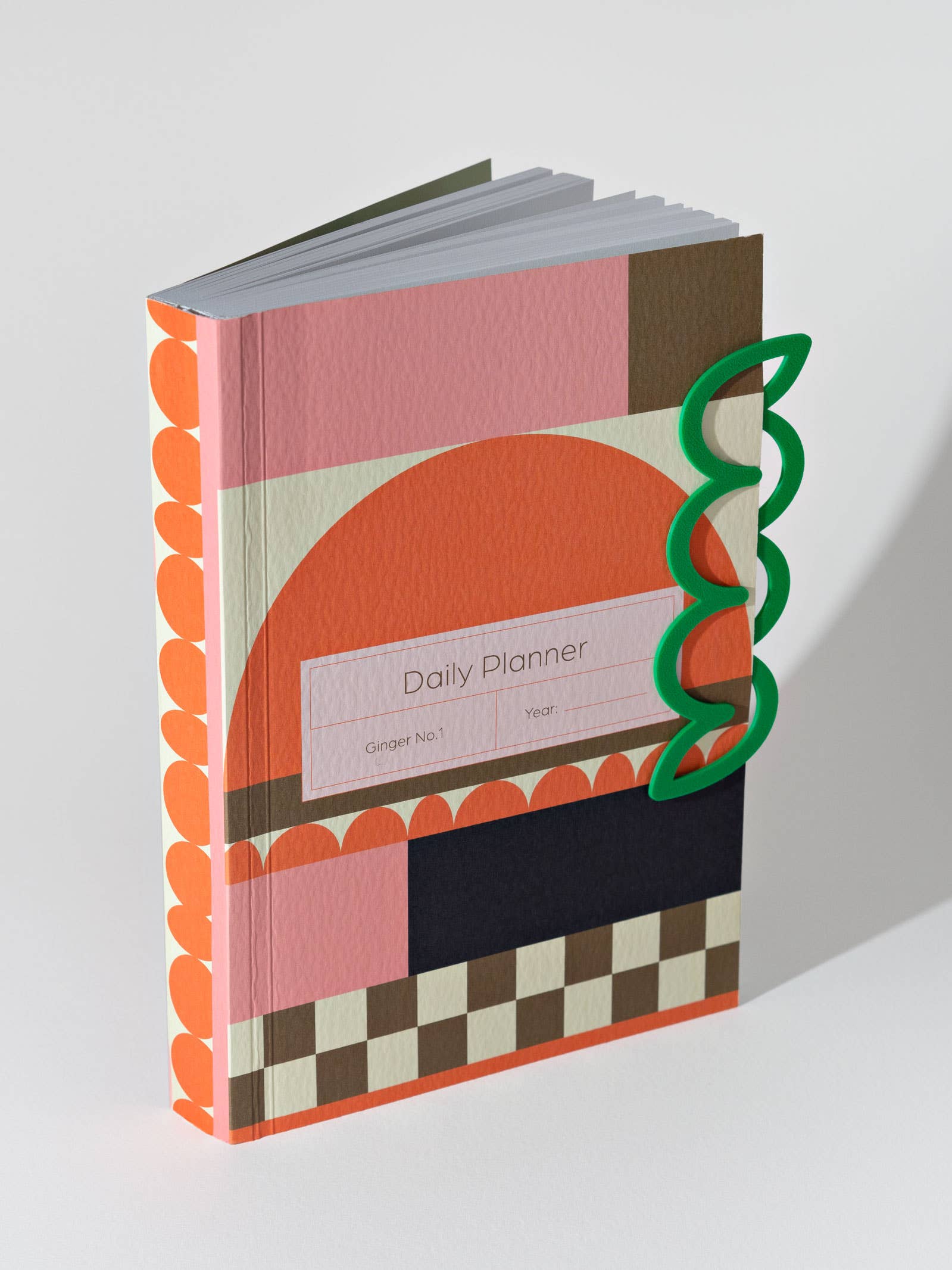 The Completist ~ Ginger Undated Daily Planner Book