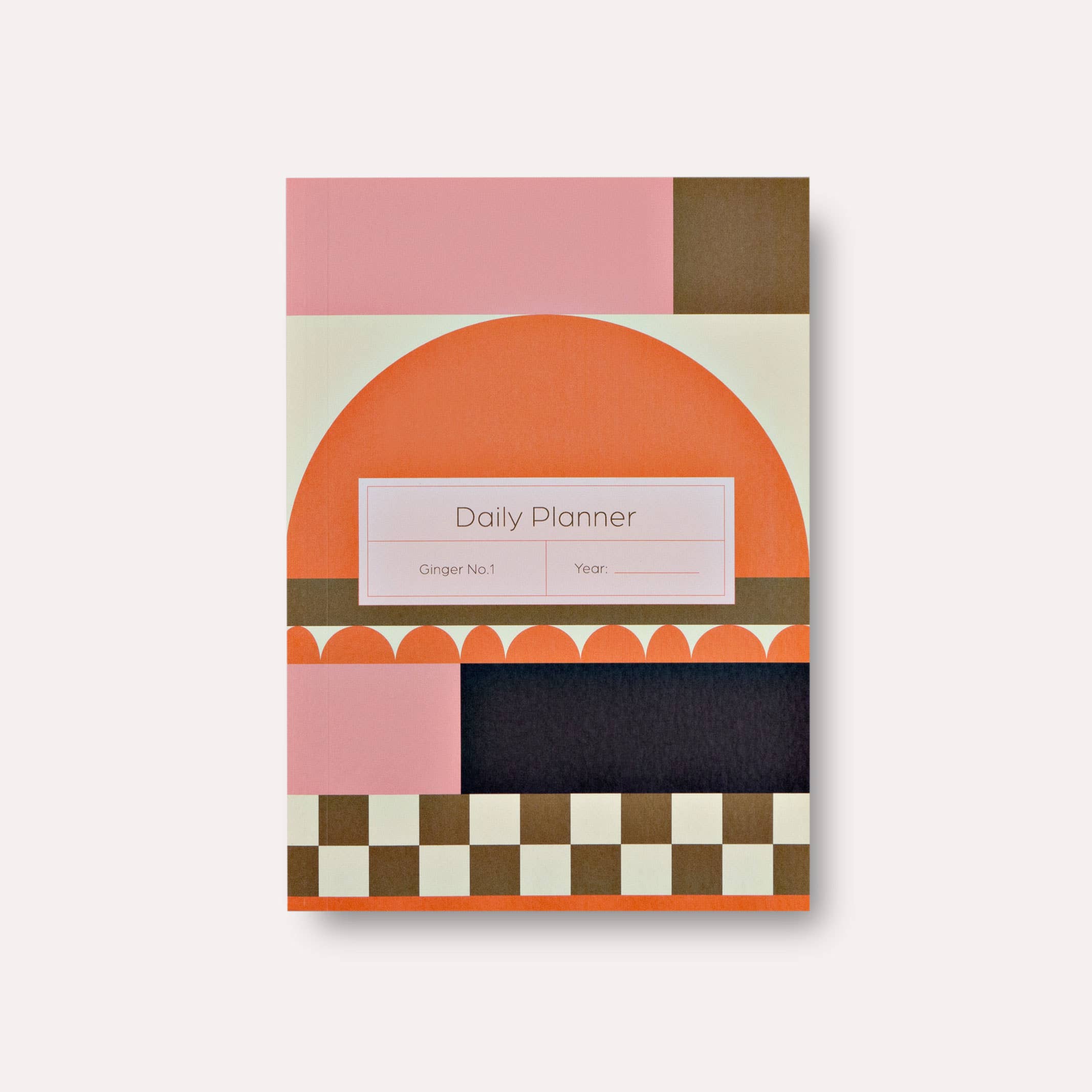 The Completist ~ Ginger Undated Daily Planner Book