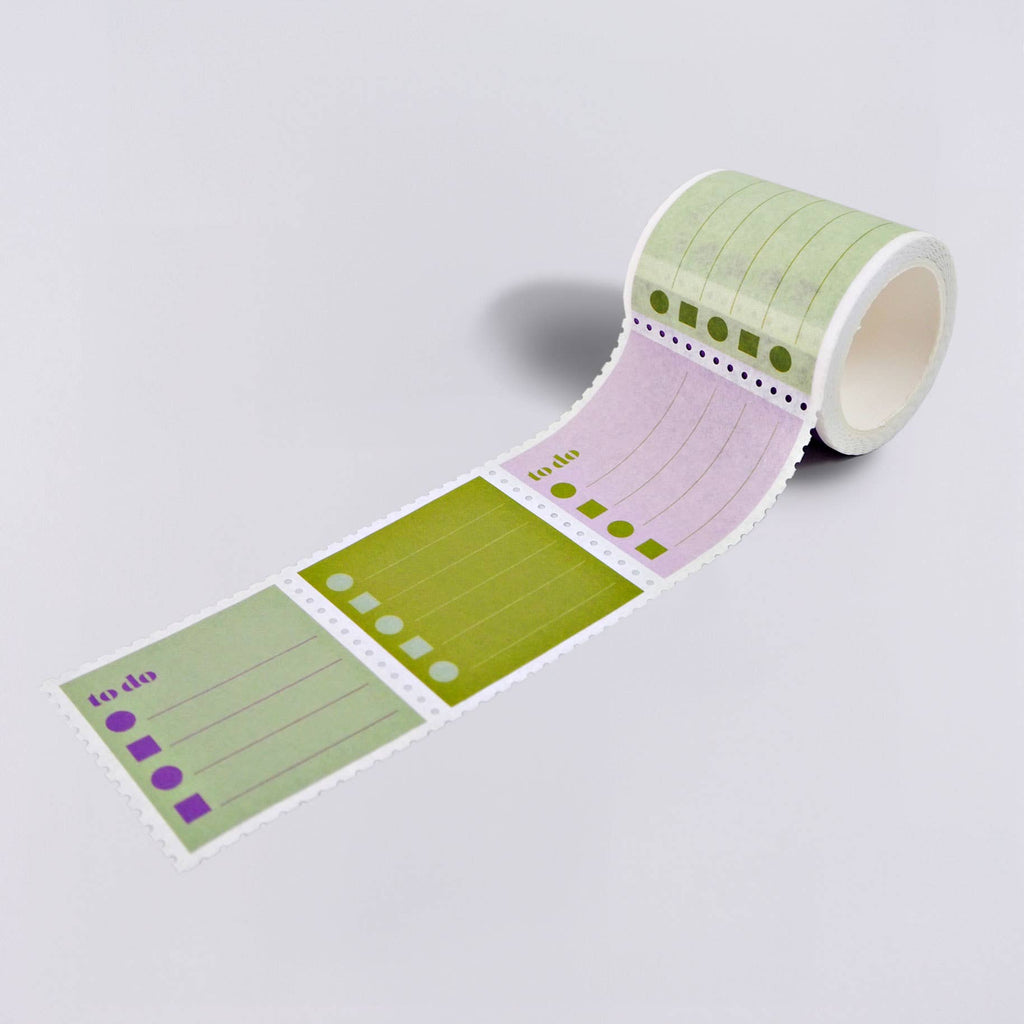 The Completist ~ Hinoki To Do Giant Stamp Washi Tape