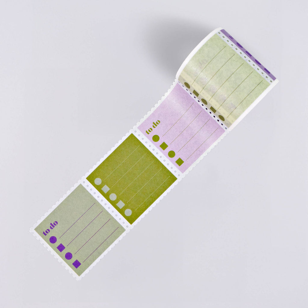 The Completist ~ Hinoki To Do Giant Stamp Washi Tape