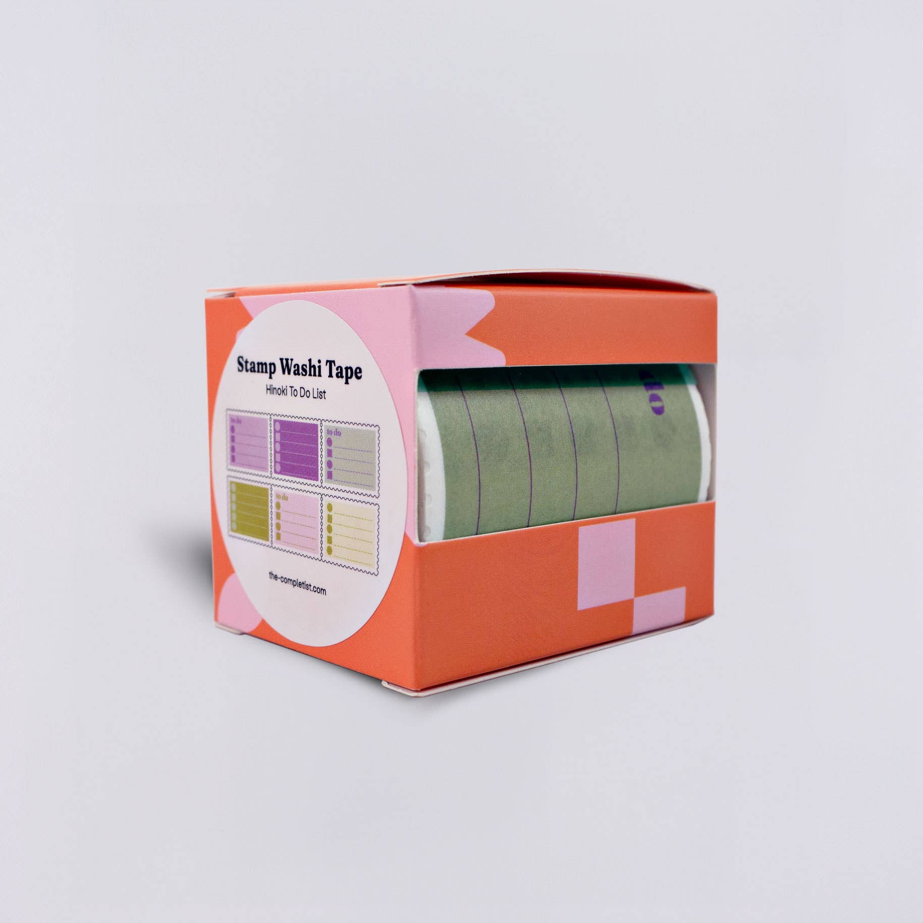 The Completist ~ Hinoki To Do Giant Stamp Washi Tape