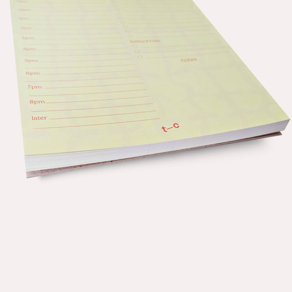 The Completist ~ Neroli Daily Planner Pad
