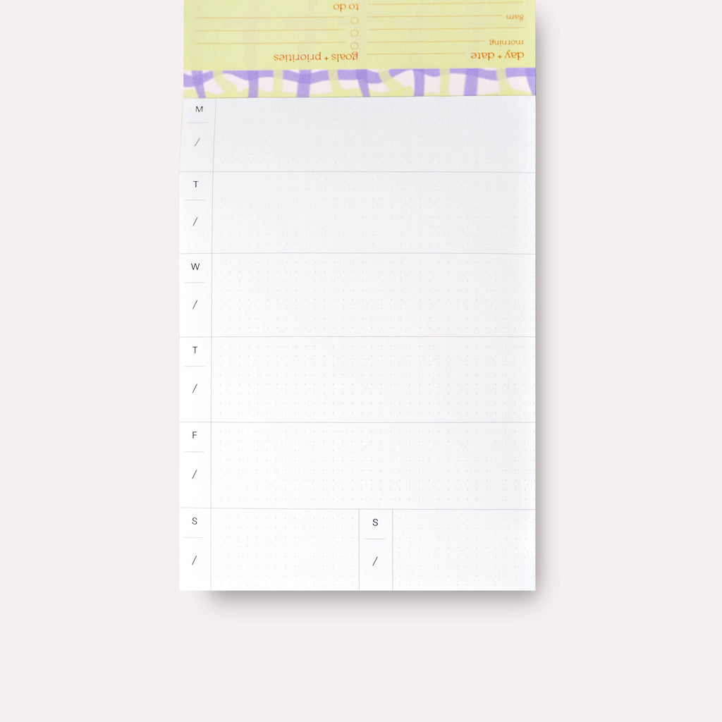 The Completist ~ Neroli Daily Planner Pad