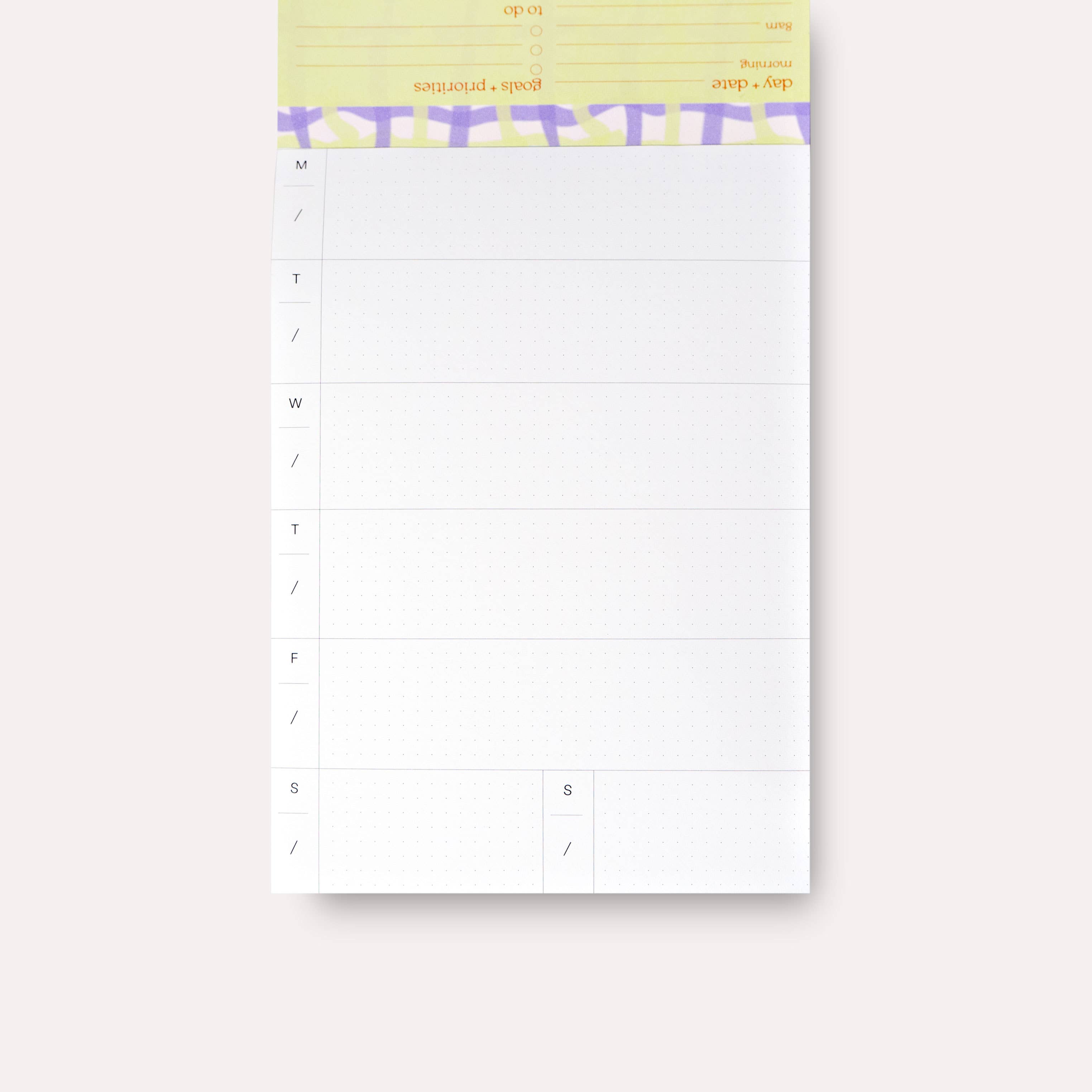 The Completist ~ Neroli Daily Planner Pad