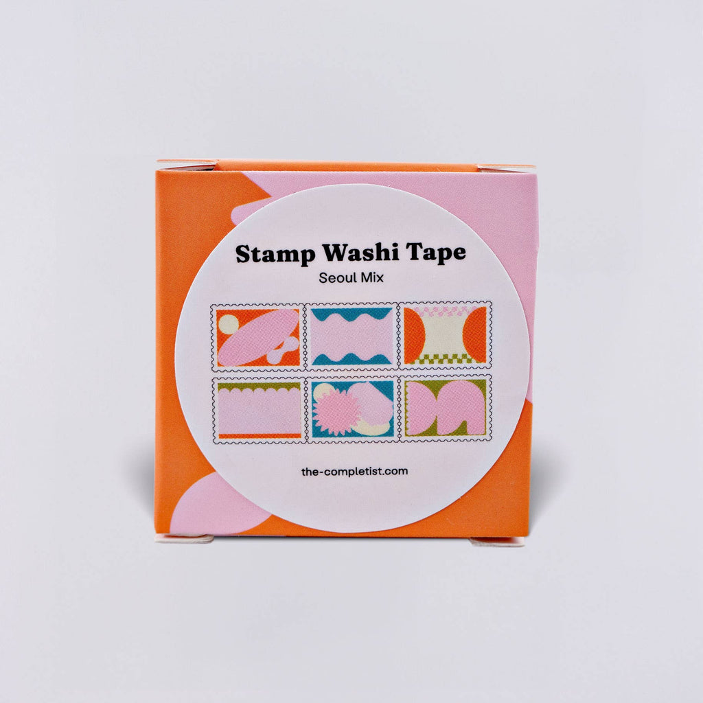 The Completist ~ Seoul Mix Giant Stamp Washi Tape
