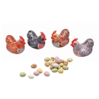 Hen Tins with Chocolate Eggs