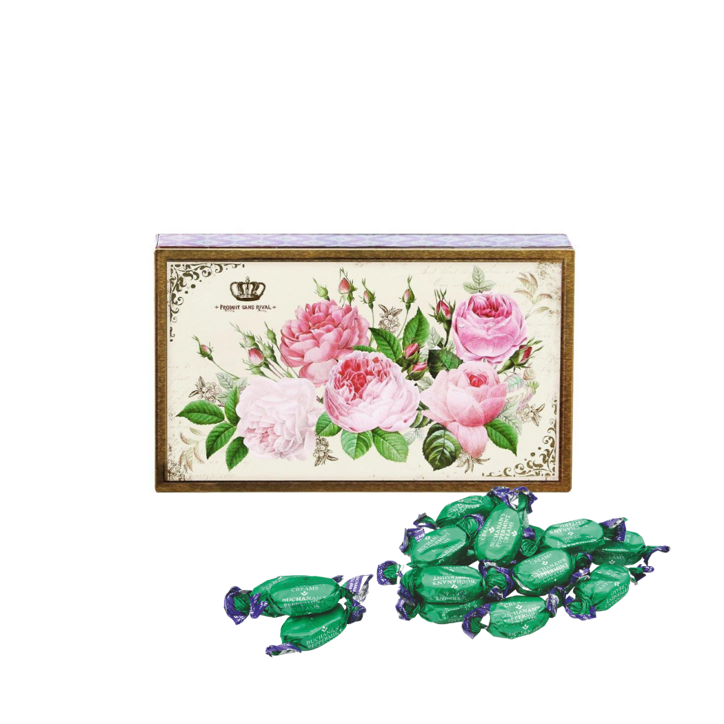Nostalgia Roses Tin ~ Peppermint Creams