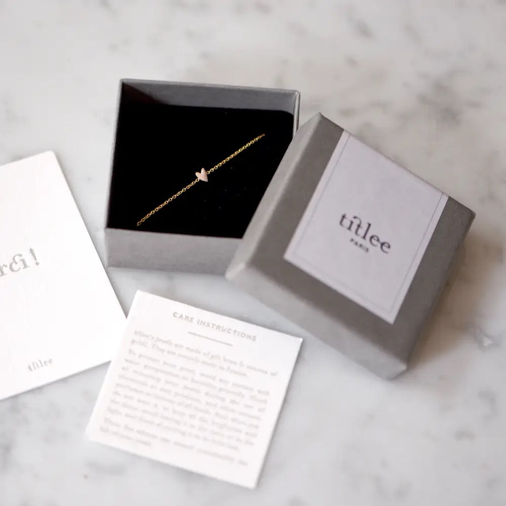 Grant Gold Heart Necklace
