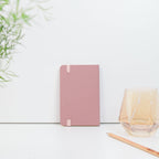 Vent A6 Recycled Leather Notebook EDIT Edition ~ Powder Pink