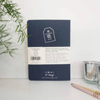 Vent Reclaimed Wool A5 Notebook ~ Dark Blue