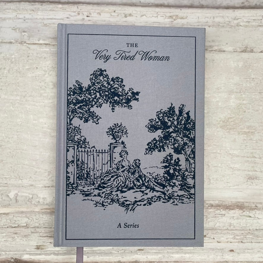 Very Tired Woman Notebook