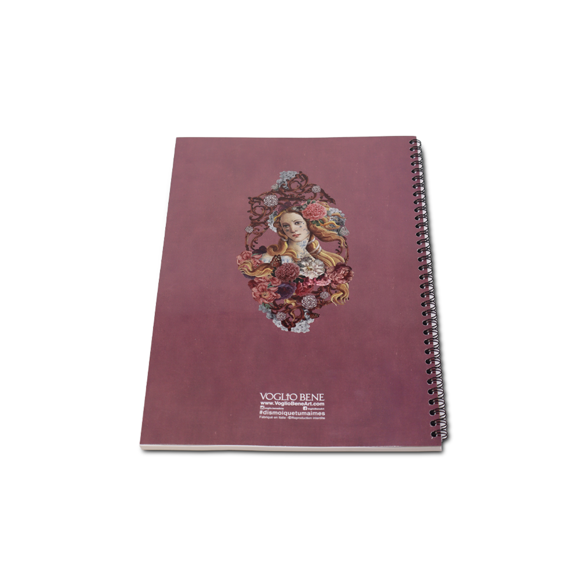Voglio Bene A4 Spiral Bound Notebook ~ Venus