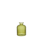 Green Glass Mini Vases