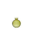 Green Glass Mini Vases