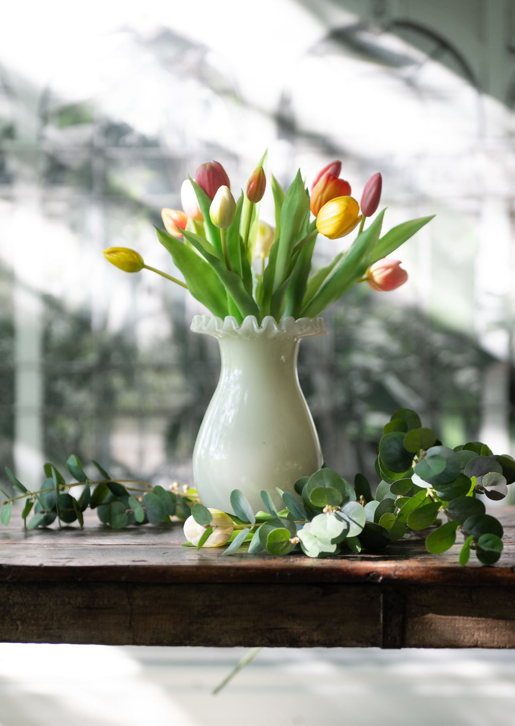 Faux Tulip Bunch